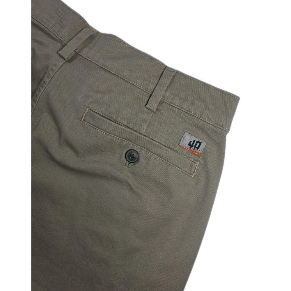 Duluth Trading 40 Grit Standard Fit Khaki Pant Mens 36X30 Stretch